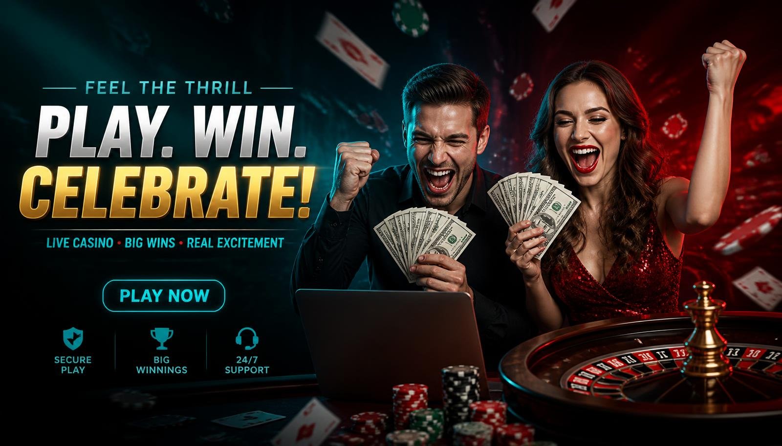 Have fun and win prizes at our online casino